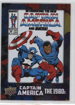 2016 Upper Deck E-Pack Captain America 75th Anniversary Foil Parallel DEC-36