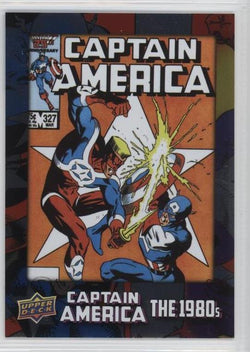 2016 Upper Deck E-Pack Captain America 75th Anniversary Foil Parallel DEC-38