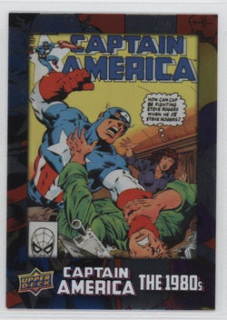 2016 Upper Deck E-Pack Captain America 75th Anniversary Foil Parallel DEC-42