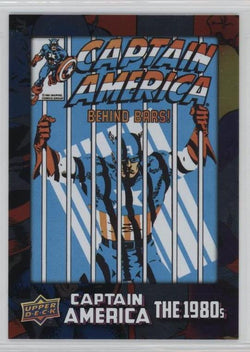 2016 Upper Deck E-Pack Captain America 75th Anniversary Foil Parallel DEC-45