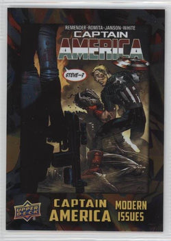 2016 Upper Deck E-Pack Captain America 75th Anniversary Foil Parallel DEC-4