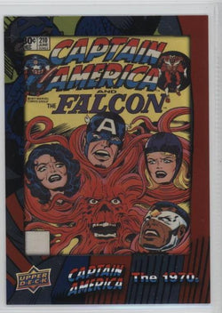 2016 Upper Deck E-Pack Captain America 75th Anniversary Foil Parallel DEC-50