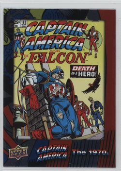 2016 Upper Deck E-Pack Captain America 75th Anniversary Foil Parallel DEC-52