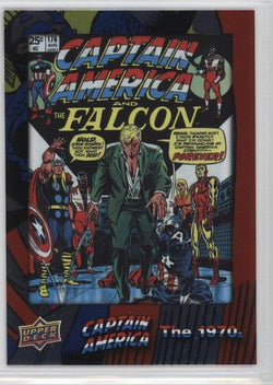 2016 Upper Deck E-Pack Captain America 75th Anniversary Foil Parallel DEC-53