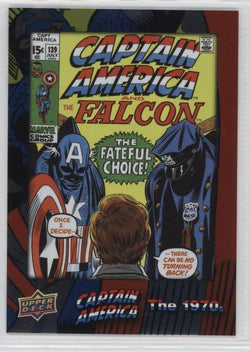 2016 Upper Deck E-Pack Captain America 75th Anniversary Foil Parallel DEC-57