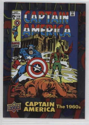 2016 Upper Deck E-Pack Captain America 75th Anniversary Foil Parallel DEC-58
