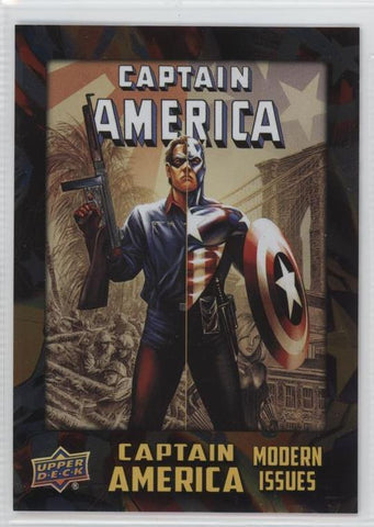 2016 Upper Deck E-Pack Captain America 75th Anniversary Foil Parallel DEC-7
