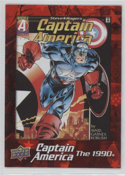 2016 Upper Deck E-Pack Captain America 75th Anniversary Red Foil Parallel DEC-22 #105/175
