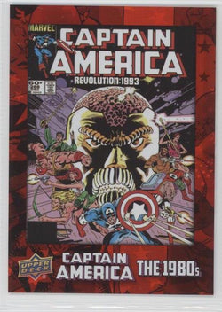 2016 Upper Deck E-Pack Captain America 75th Anniversary Red Foil Parallel DEC-41 #108/175