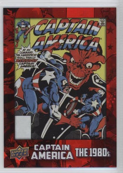 2016 Upper Deck E-Pack Captain America 75th Anniversary Red Foil Parallel DEC-44 #034/175