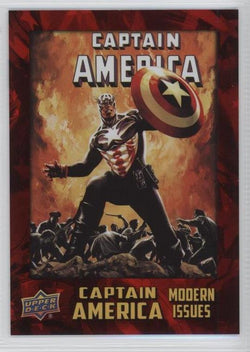 2016 Upper Deck E-Pack Captain America 75th Anniversary Red Foil Parallel DEC-8 #147/175