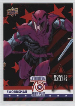 2016 Upper Deck E-Pack Captain America 75th Anniversary Rogue's Gallery Swordsman #RG-4
