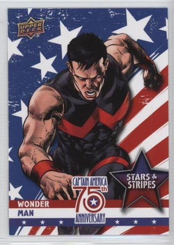 2016 Upper Deck E-Pack Captain America 75th Anniversary Stars & Stripes #SS-11 Wonder Man