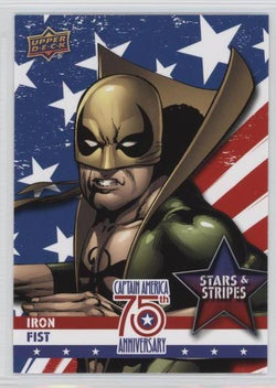2016 Upper Deck E-Pack Captain America 75th Anniversary Stars & Stripes #SS-16 Iron Fist