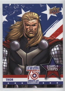 2016 Upper Deck E-Pack Captain America 75th Anniversary Stars & Stripes #SS-20 Thor