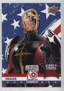 2016 Upper Deck E-Pack Captain America 75th Anniversary Stars & Stripes #SS-29 Quasar