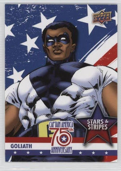 2016 Upper Deck E-Pack Captain America 75th Anniversary Stars & Stripes #SS-4 Goliath