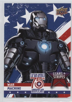 2016 Upper Deck E-Pack Captain America 75th Anniversary Stars & Stripes #SS-9 War Machine