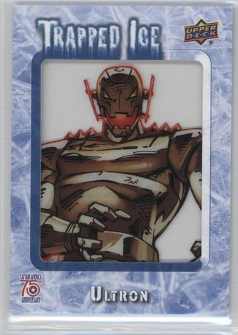 2016 Upper Deck E-Pack Captain America 75th Anniversary Trapped Ice #TI-12 Ultron
