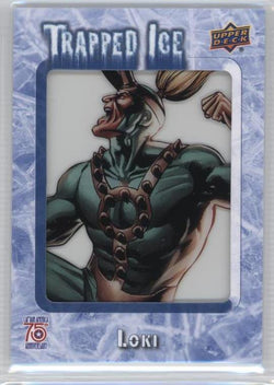 2016 Upper Deck E-Pack Captain America 75th Anniversary Trapped Ice #TI-13 Loki