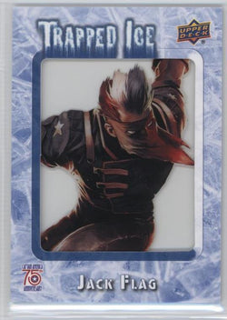 2016 Upper Deck E-Pack Captain America 75th Anniversary Trapped Ice #TI-27 Jack Flag