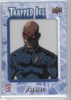 2016 Upper Deck E-Pack Captain America 75th Anniversary Trapped Ice #TI-35 Patriot