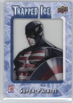 2016 Upper Deck E-Pack Captain America 75th Anniversary Trapped Ice #TI-4 Super-Patriot