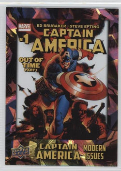 2016 Upper Deck E-Pack Captain America 75th Anniversary White Foil Parallel DEC-13 #/75
