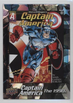 2016 Upper Deck E-Pack Captain America 75th Anniversary White Foil Parallel DEC-22 #15/75