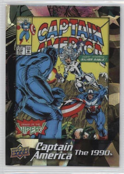 2016 Upper Deck E-Pack Captain America 75th Anniversary White Foil Parallel DEC-28 #05/75