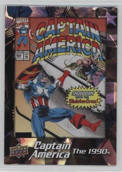 2016 Upper Deck E-Pack Captain America 75th Anniversary White Foil Parallel DEC-29 #/75