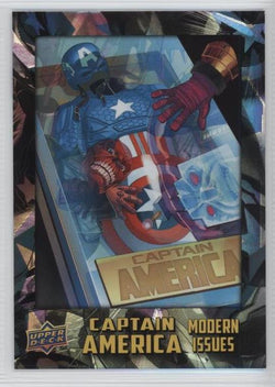 2016 Upper Deck E-Pack Captain America 75th Anniversary White Foil Parallel DEC-2 #14/75