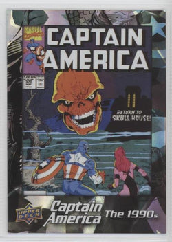 2016 Upper Deck E-Pack Captain America 75th Anniversary White Foil Parallel DEC-33 #46/75