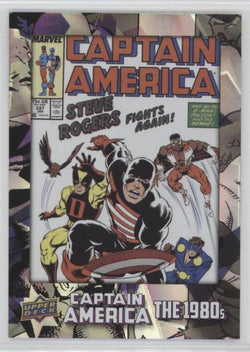 2016 Upper Deck E-Pack Captain America 75th Anniversary White Foil Parallel DEC-35 #53/75