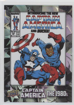 2016 Upper Deck E-Pack Captain America 75th Anniversary White Foil Parallel DEC-36 #26/75