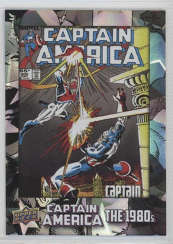 2016 Upper Deck E-Pack Captain America 75th Anniversary White Foil Parallel DEC-39 #20/75