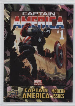 2016 Upper Deck E-Pack Captain America 75th Anniversary White Foil Parallel DEC-6 #27/75