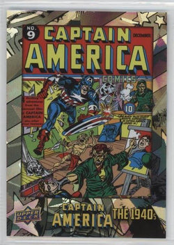 2016 Upper Deck E-Pack Captain America 75th Anniversary White Foil Parallel DEC-73 #47/75