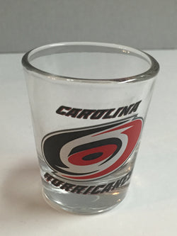 CAROLINA HURRICANES OFFICIAL NHL 2OZ SHOT GLASS