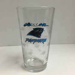 CAROLINA PANTHERS OFFICIAL NFL 16OZ PINT GLASS