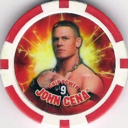 2011 Topps WWE Power Chipz John Cena