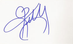 KELLY CLARKSON SIGNED 3x5 INDEX CARD COA AUTHENTIC