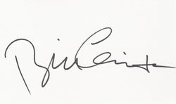BILL CLINTON SIGNED 3x5 INDEX CARD COA AUTHENTIC