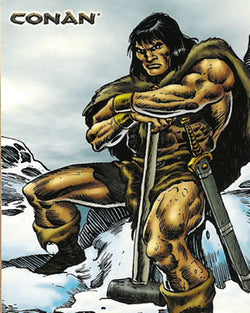 Rittenhouse Archives Conan The Art of the Hyborian Age Promo Card P1