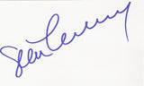 SEAN CONNERY SIGNED 3x5 INDEX CARD COA AUTHENTIC