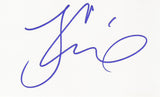 TOM CRUISE SIGNED 3x5 INDEX CARD COA AUTHENTIC