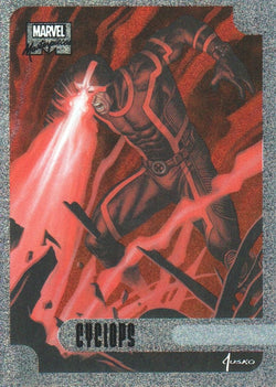 2016 Upper Deck Marvel Masterpieces Holofoil - #6 Cyclops