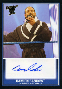 2013 Topps WWE Damien Sandow Authentic Autograph