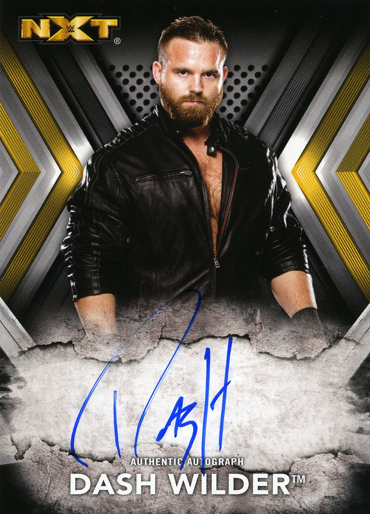 2017 Topps WWE NXT Dash Wilder Authentic Autograph