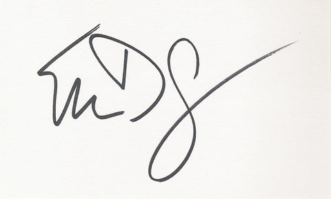 ELLEN DEGENERES SIGNED 3x5 INDEX CARD COA AUTHENTIC